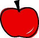 A red apple