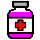 A bottle of medecine